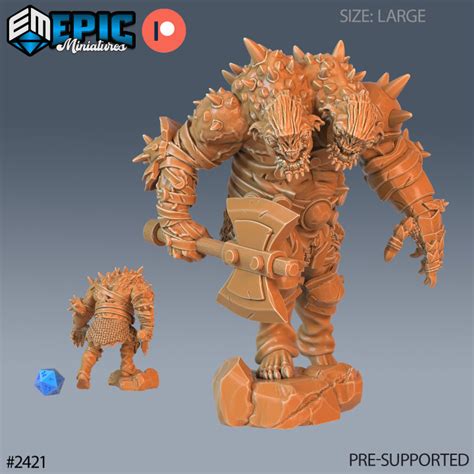 Download Ettin Beast Axe Ancient Two Headed Ogre Frost Giant