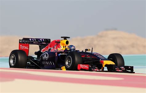 Wallpaper Racer Formula Red Bull Vettel Champion Sebastian Rb