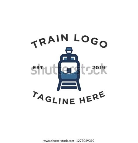 Train Logo Design Inspiration Stock Vector (Royalty Free) 1277069392 ...