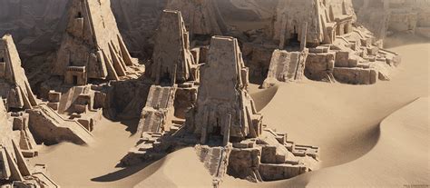 Desert Ruins on Behance