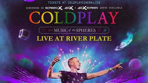 Coldplay Music Of The Spheres Live At River Plate Al Cinema Solo Il