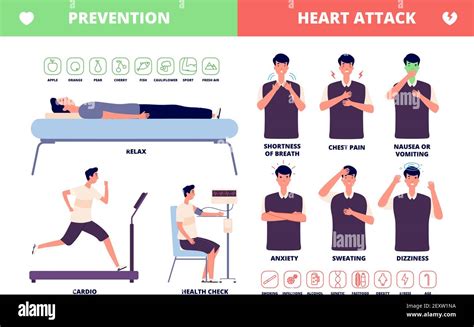 Heart Attack Cardiac Disease Brochure Symptoms And Prevention Adult