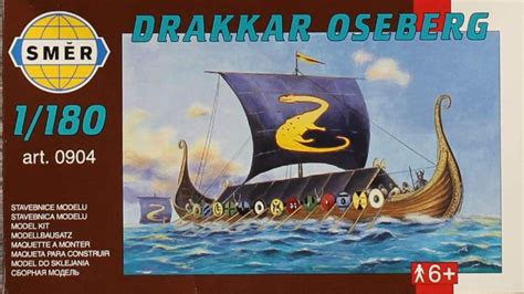 Viking Ship Drakkar Oseberg Plastic Model Kit Walmart