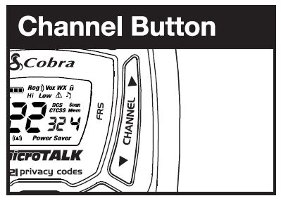 Cobra Acxt Two Way Radio User Manual