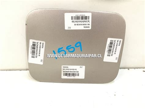 Tapa Combustible Bencina Exterior Sedan Toyota Yaris Nz Dohc