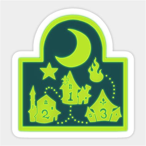 Traverse Town Map - Kingdom Hearts - Sticker | TeePublic