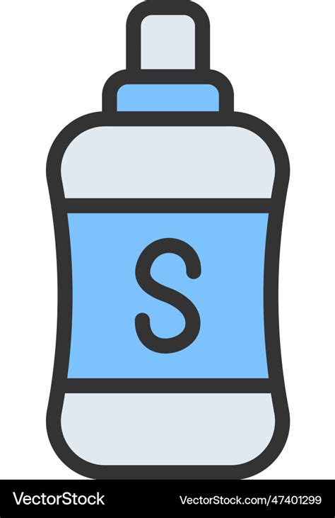 Solvent Icon Image Royalty Free Vector Image Vectorstock