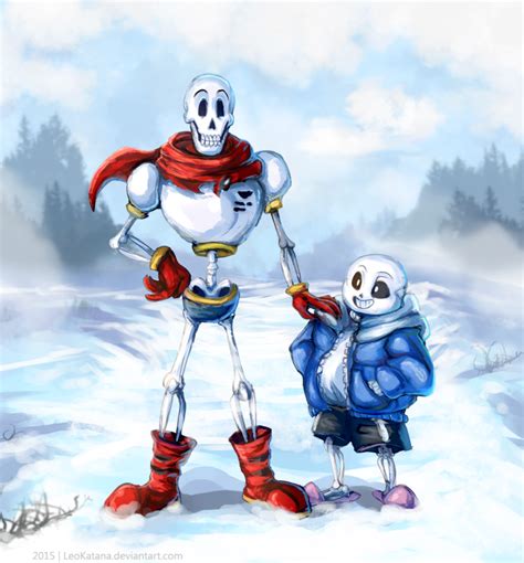 Undertale Sans and Papyrus Wallpaper - WallpaperSafari