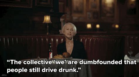 Helen Mirren Drinking 