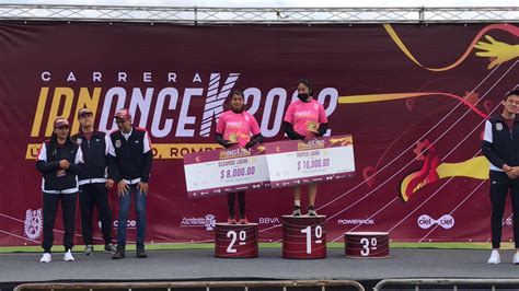 IPN on Twitter Ganadoras de la categoría femenil 11 km Felicidades