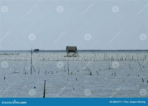 fisherman  hut  thailand stock image image  fishing shack