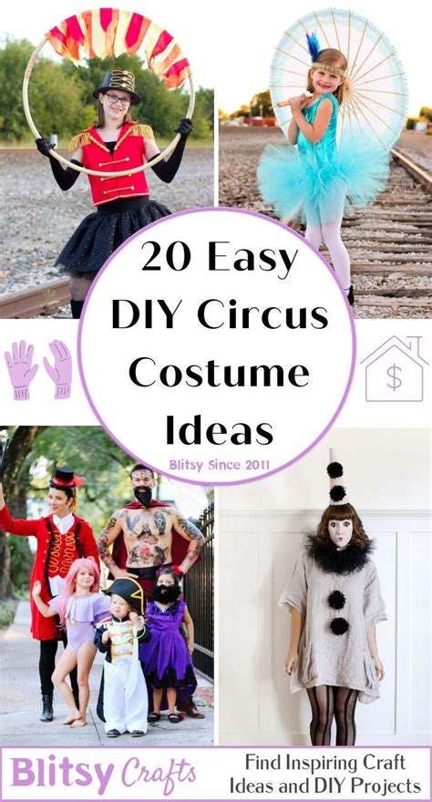 20 DIY Circus Costume Ideas for Family This Halloween | Circus costume ...