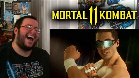 Gors Mortal Kombat 11 Johnny Cage New Intro Dialogues REACTION YouTube