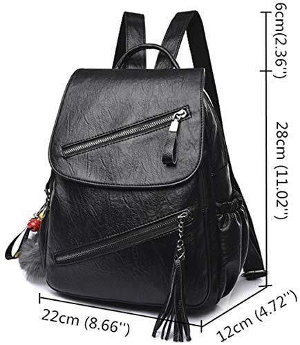 Bolso Mochila Cuero Mujer Antirrobo Mochilas Mujer Casual Joseko