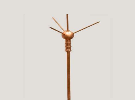 Solid Pure Copper Lightning Arrester