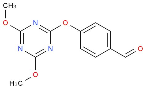 4 [ 4 6 Dimethoxy 1 3 5 Triazin 2 Yl Oxy]benzaldehyde 42030 76 2 Wiki