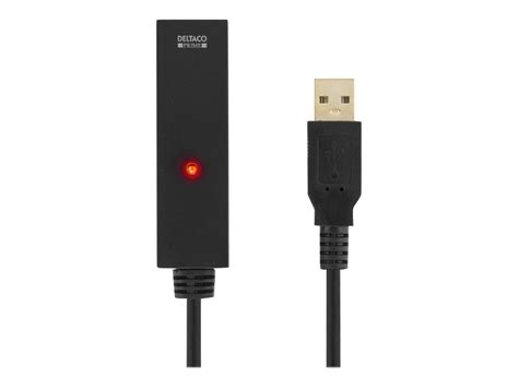 Deltaco Usb Ex M M Stifts Usb Typ A Hona Stifts Usb Typ A Hane