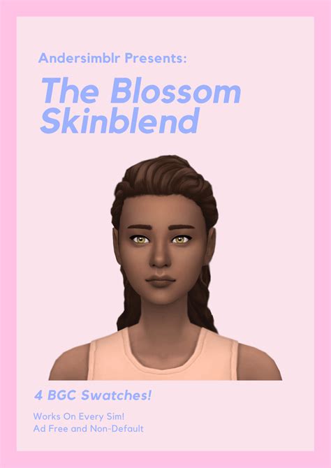 Sims 4 Blossom Skinblend The Sims Book Hot Sex Picture