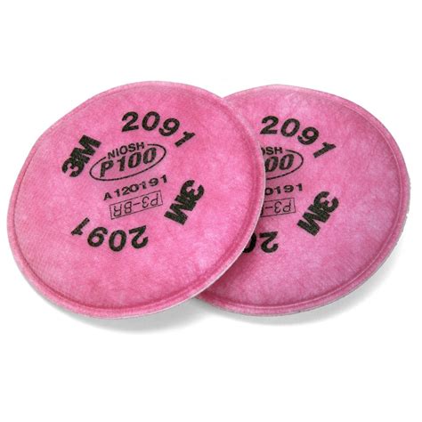 3m P100 Particulate Filter 2091 2pcs Pack Singapore Eezee