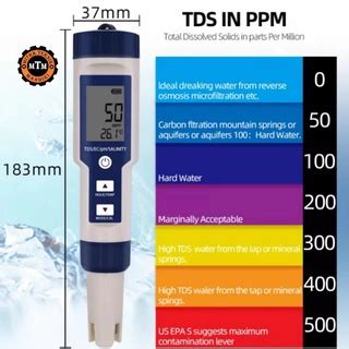 Jual Alat Ukur Kualitas Air In Ph Tds Ec Salinity Temp Meter Ez