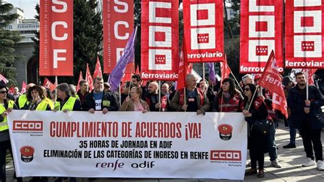 CCOO Convoca Una Huelga En Renfe Y Adif Y Pide A Transportes Que