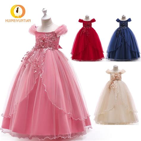 Kaufe Prinzessin Blume M Dchen Kleid Sommer Tutu Hochzeit