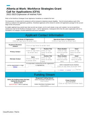 Workforce Strategies EOI Expression Of Interest EOI EOI Doc