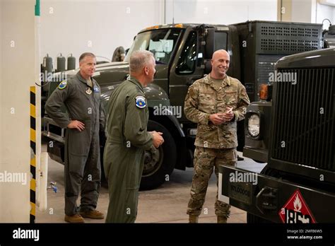 Lt Gen James Jacobson Center Pacific Air Forces Deputy Commander