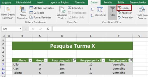 Como Criar Filtro No Excel