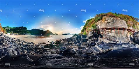 360° View Of Morning In Cat Co 1 Beach Alamy