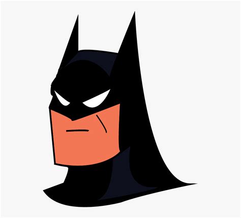 Batman Face Png Batman Cartoon Face Png Free Transparent Clipart