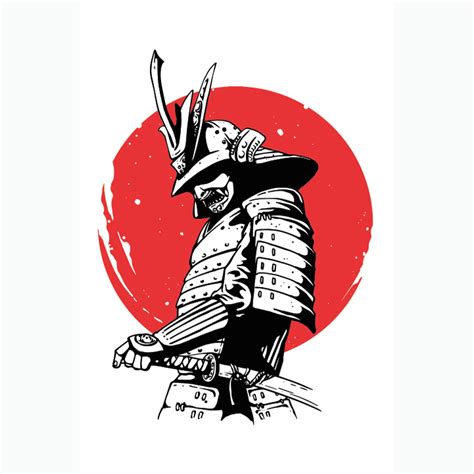 Cuadro Decorativo Canvas Samurai Japones 120 X 80 Cm Mercado Libre