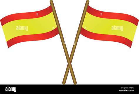 Flag Of Spain Stock Vector Image Art Alamy