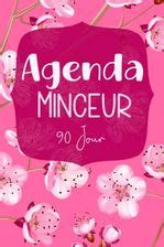 Agenda minceur 90 jour Journal alimentaire et dactivité sportive à