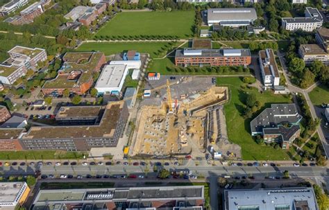 Luftaufnahme Dortmund Baustelle Zum Neubau Eines Forschungs Geb Udes