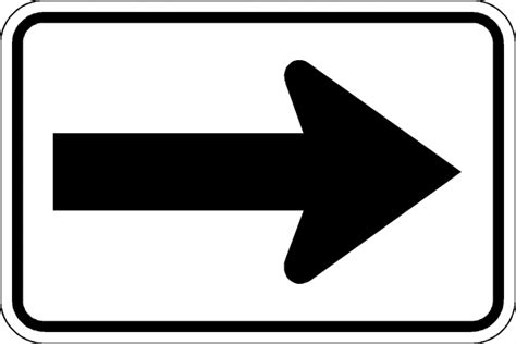 Arrows Real Traffic Signs