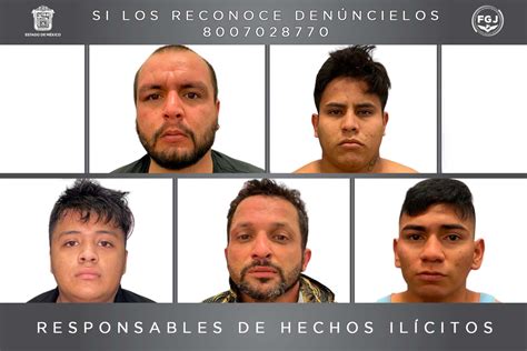 Dan 87 Años A 5 Miembros Del Cjng Por Secuestro En El Edomex