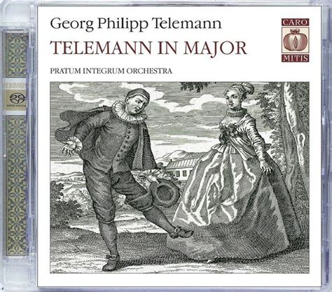 Sacd Cd Telemann In Major Pratum Integrum Super Jewel Case