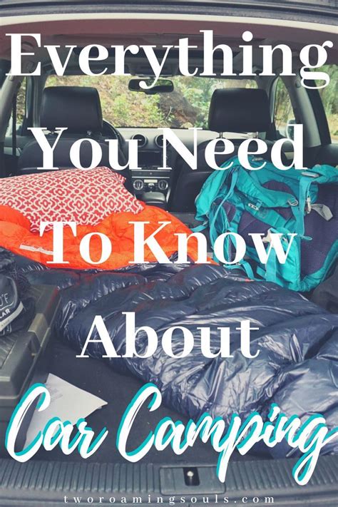 Car camping 101 a guide to sleeping in your car – Artofit