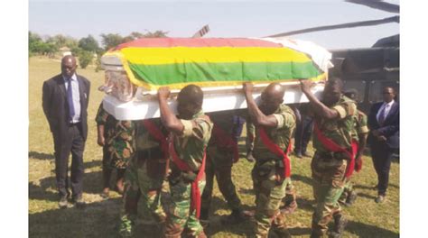 Chivi Bids Farewell To National Hero Brig Gen Vezha Zimbabwe Situation