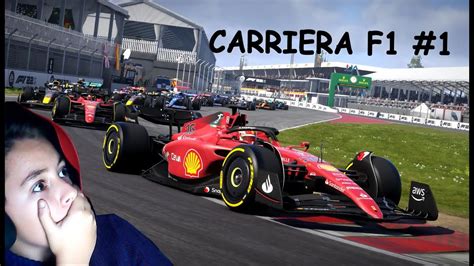 COMINCIAMO LA CARRIERA DI F1 22 già iniziata CARRIERA F1 22 1