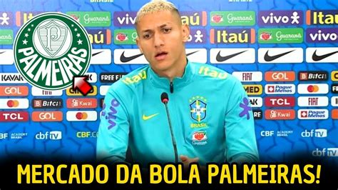 Saiu Veja O Que Richarlyson Falou Sobre Jogar No Palmeiras Agitou A