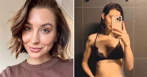 The Bachelor S Alex Nation Announces Pregnancy Posing In Lingerie