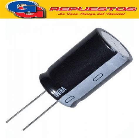 Capacitor Electrolitico Ufx V Pata Larga