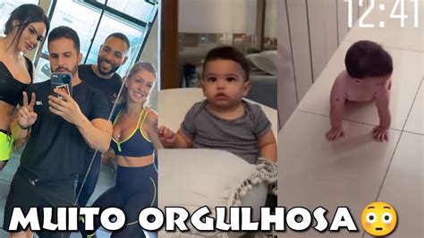 BABAL GUIMARÃESE EMILY GARCIANÃO SE SEGURA AO VER O MIGUELZINHO