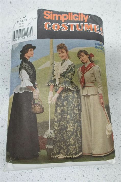 Late Victorian Dress Pattern