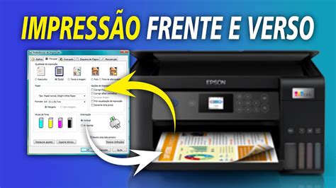 COMO IMPRIMIR FRENTE E VERSO PDF NA IMPRESSORA EPSON ATUALIZADO YouTube