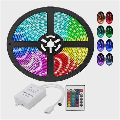 Fita Led Metros Rgb Bluetooth App Usb Luz E Controle Remoto