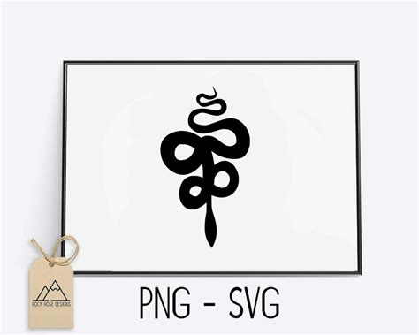 Good Omens Crowley Snake Pngsvg Etsy