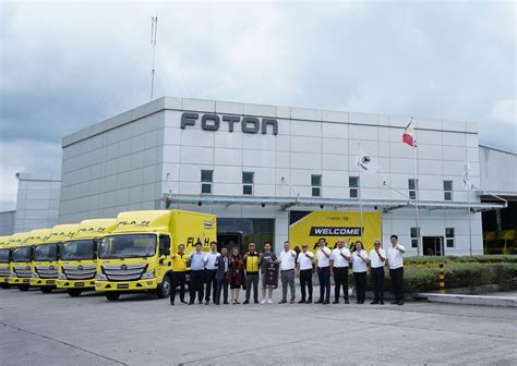 FOTON delivers second batch of trucks to Flash Express